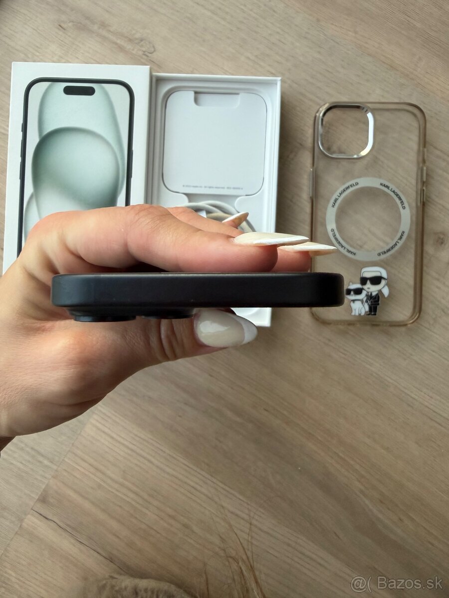Apple IPhone 15 128 GB Čierny