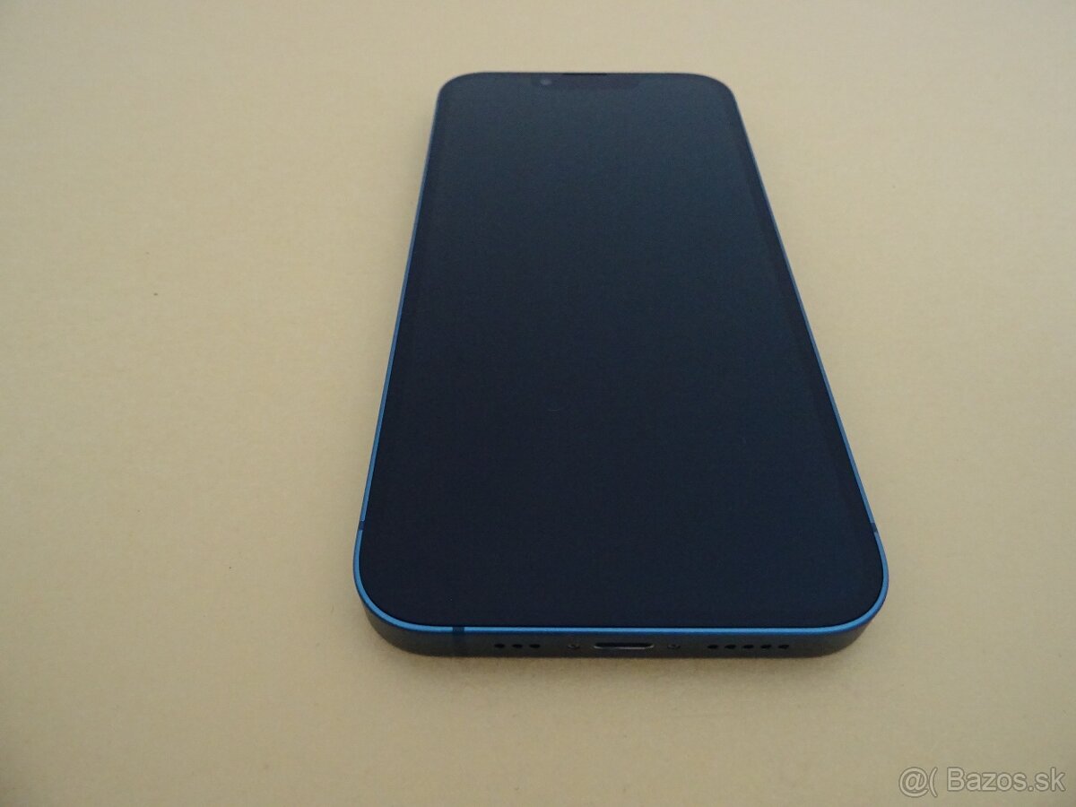 iPhone 13 128GB BLUE – ZÁRUKA 1 ROK – 100% BATERIA