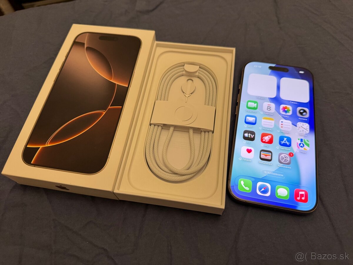 iPhone 16 Pro 94% Zdravie Batérie