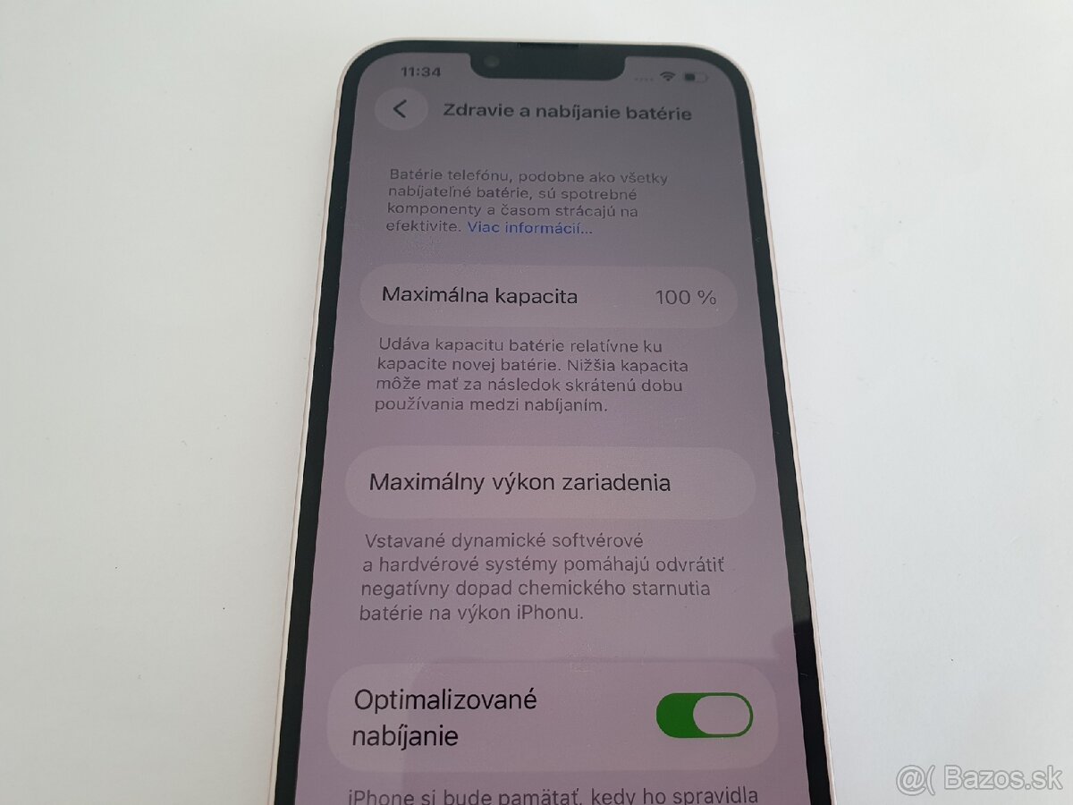 iPhone 13 128GB 100% kapacita batérie
