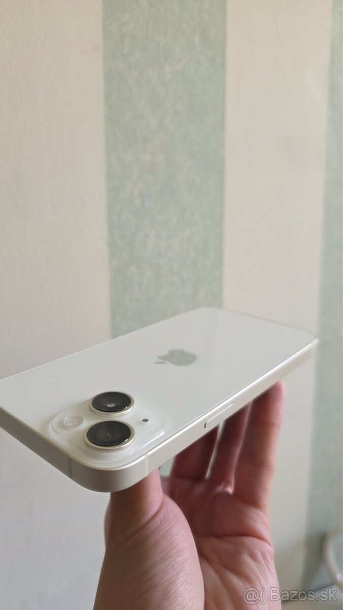 iPhone 14 – hviezdne biely, odhlasený iCloud, FaceID funkčné
