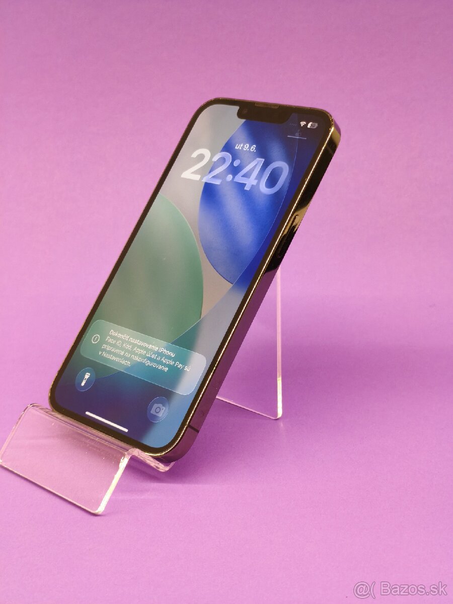 Iphone 13 Pro 128GB, 🔋100%, 9/10, ZÁRUKA