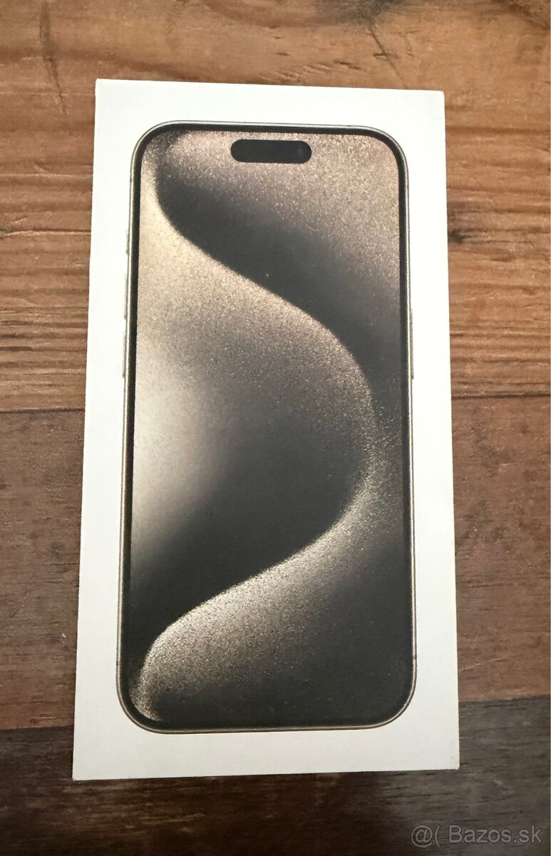Predám iPhone 15 Pro Natural Titanium 128GB