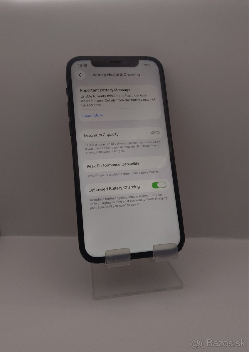 iphone 12 64GB čierny – batéria 100 %