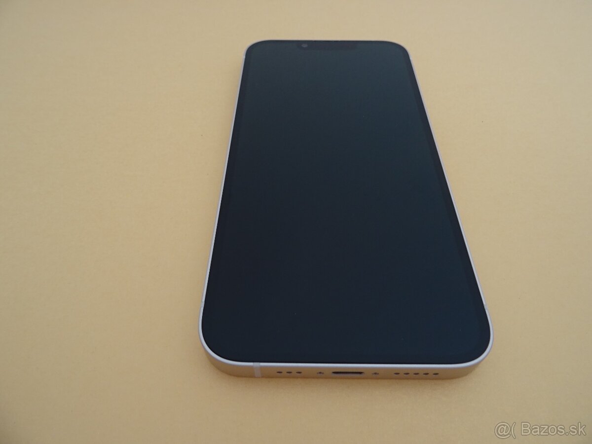 iPhone 13 128GB STARLIGHT – ZÁRUKA 1 ROK – 100% BATERIA