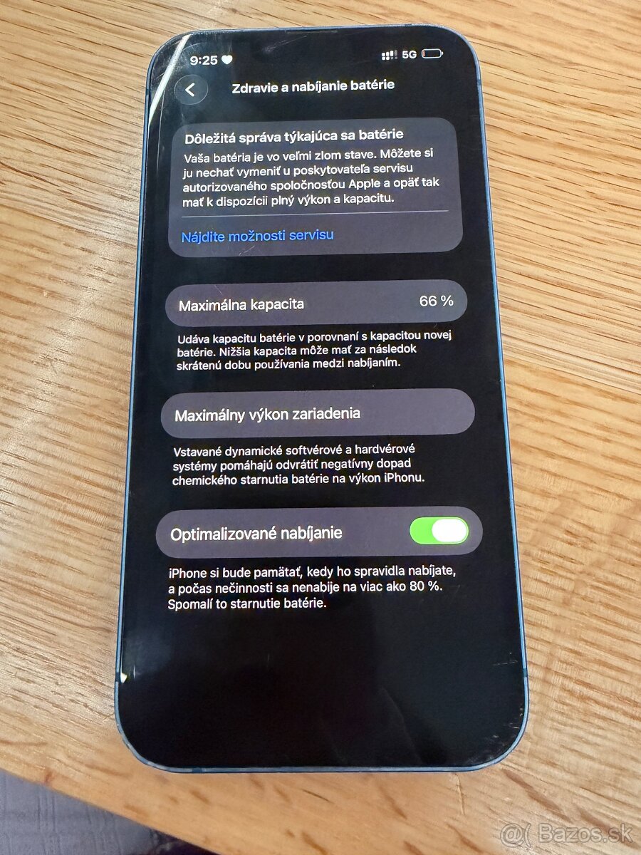 iPhone 13 256gb modrý