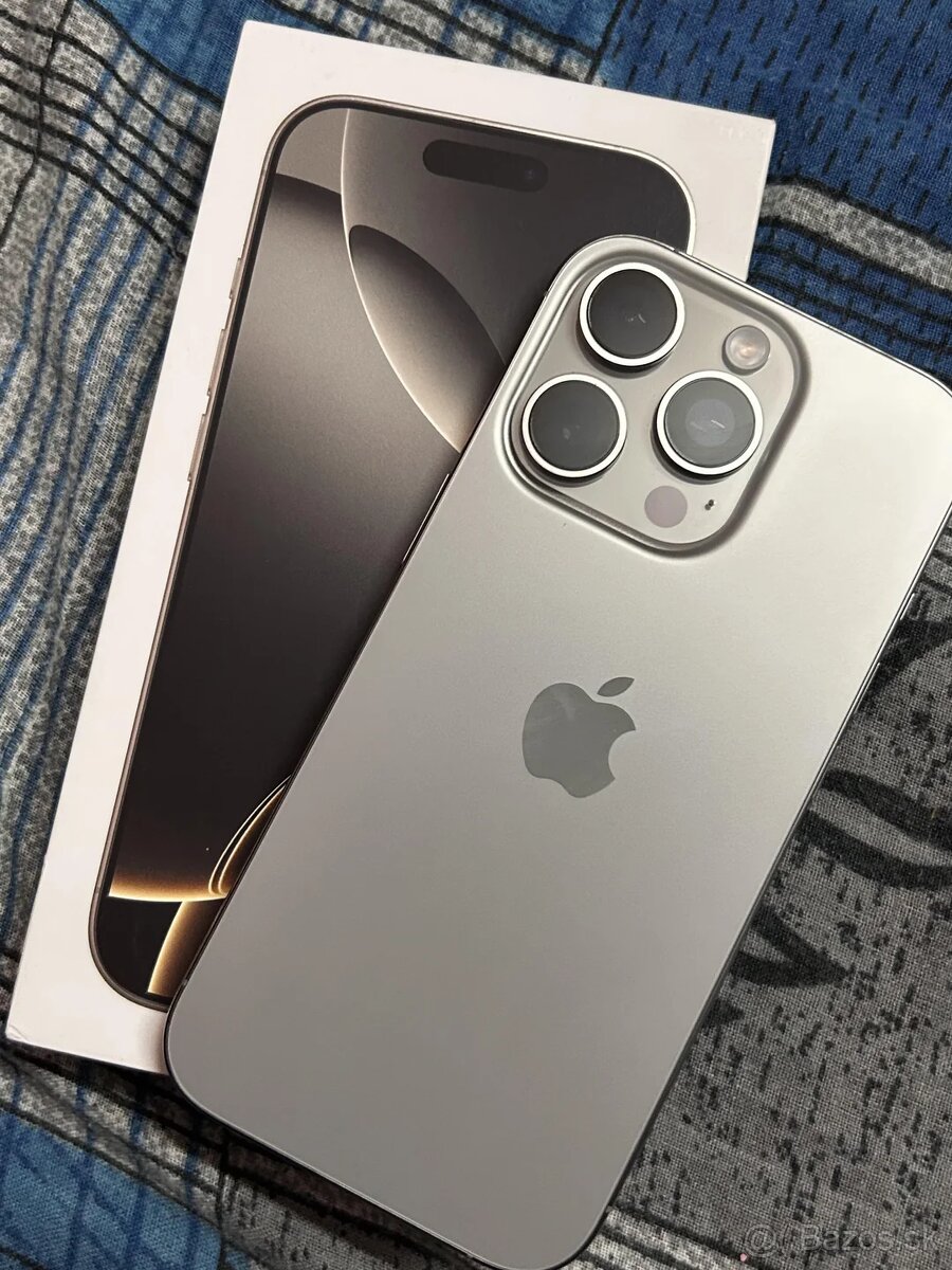 iPhone 16 Pro 1 TB vo farbe Natural Titanium
