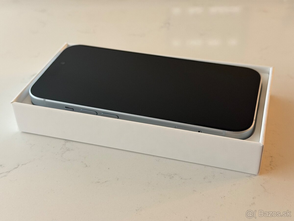 Predám iPhone 15, Blue, 256GB