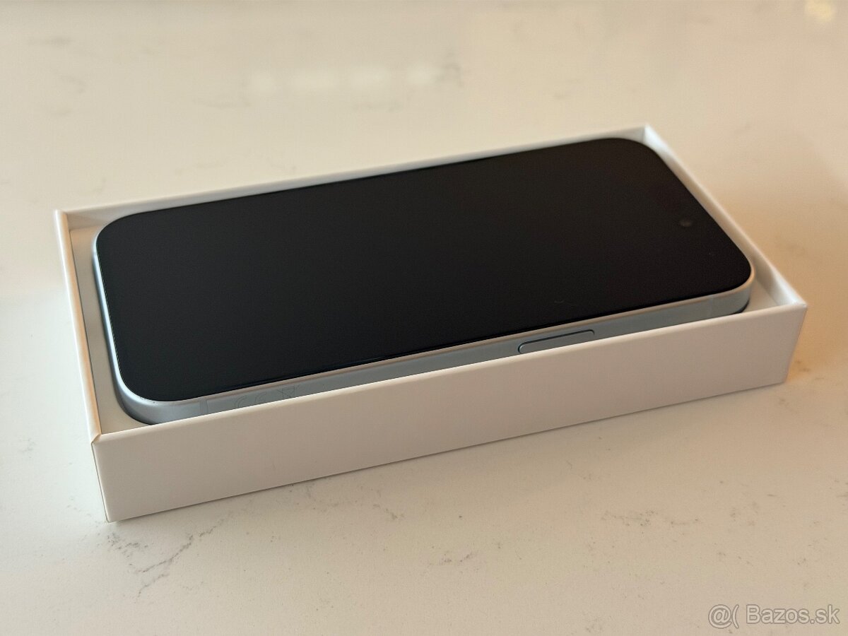 Predám iPhone 15, Blue, 256GB