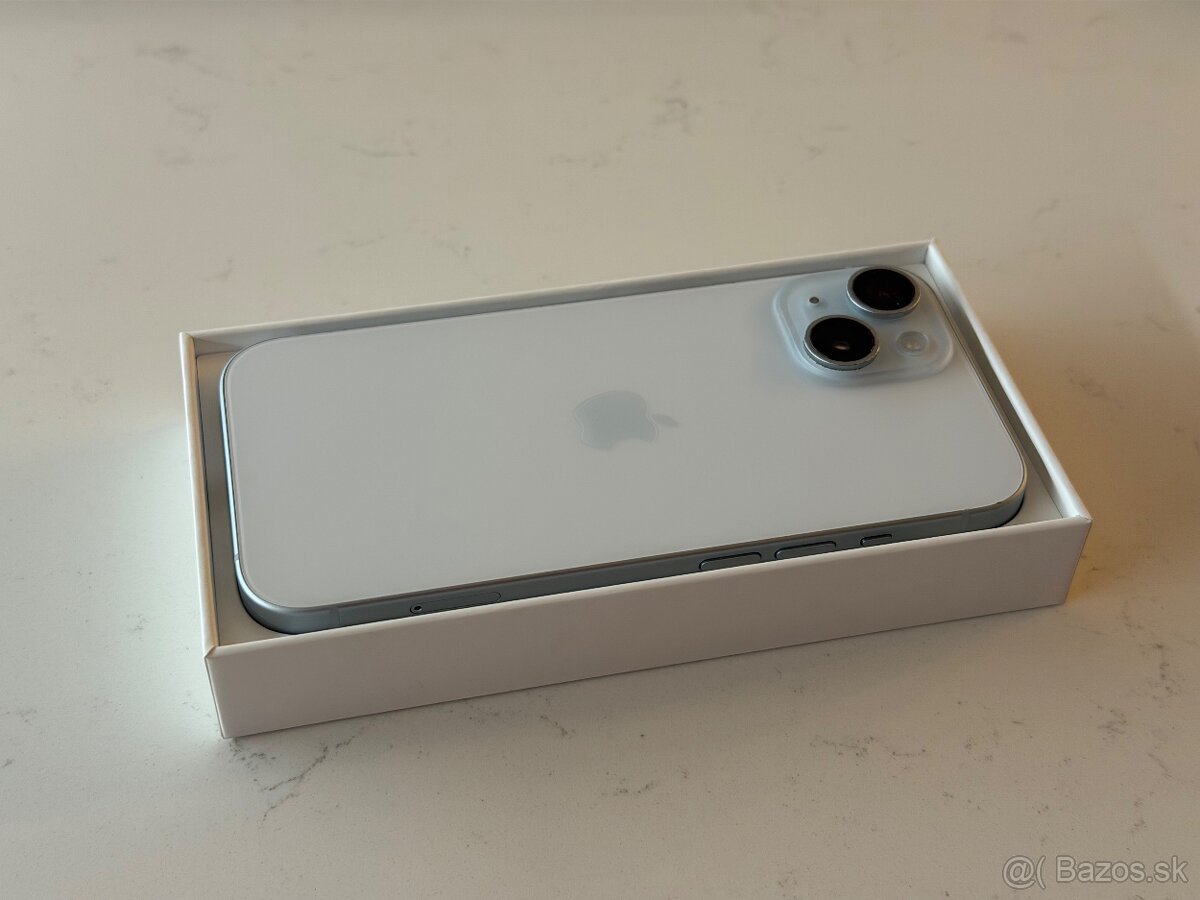 Predám iPhone 15, Blue, 256GB