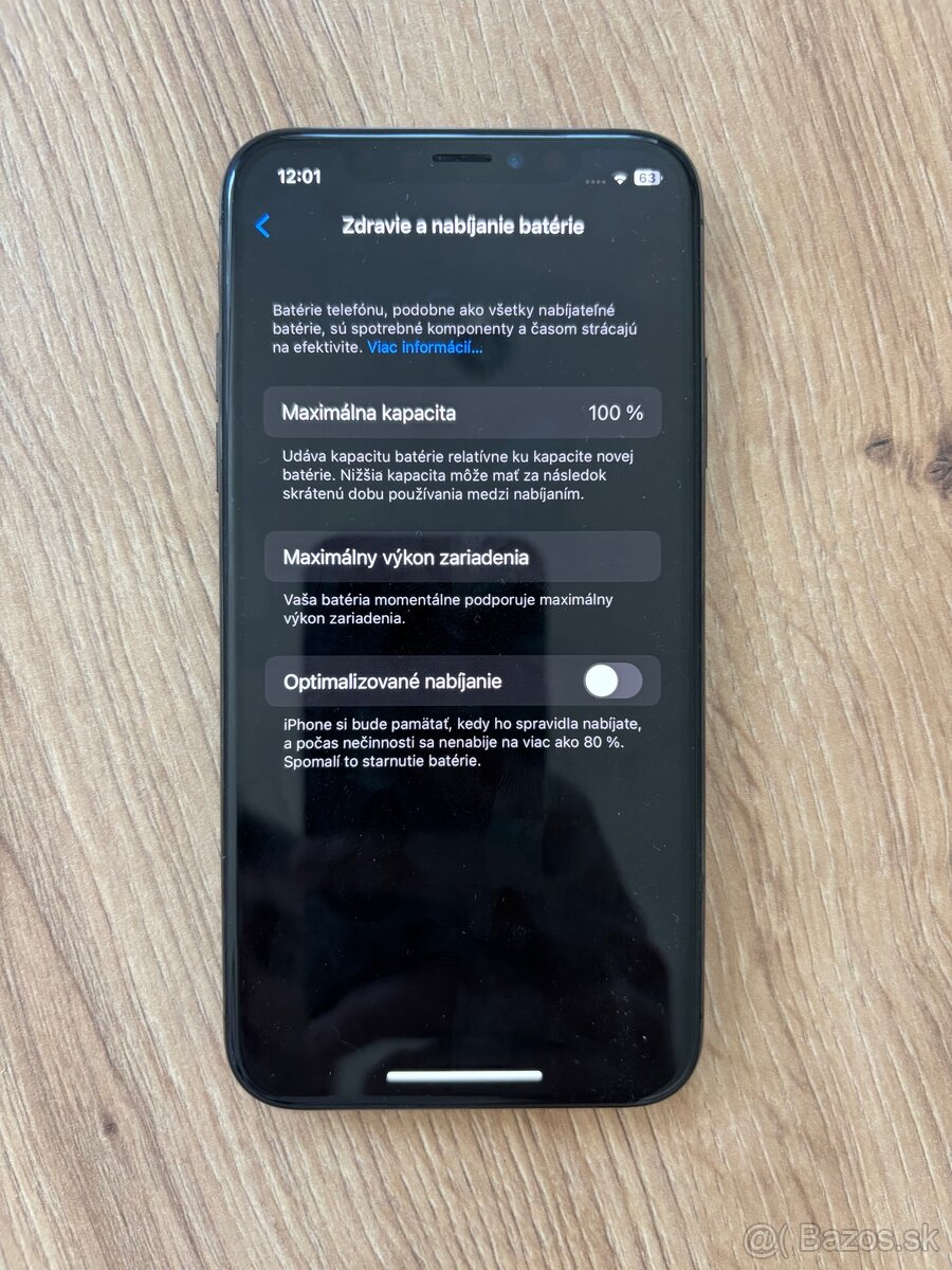 Iphone X 64GB black