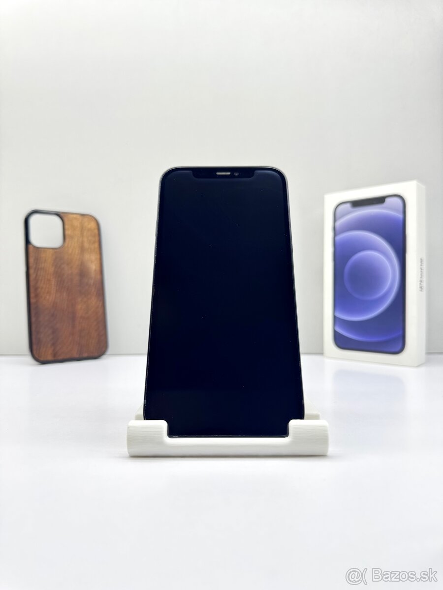 iPhone 12 BLACK TOP STAV 100% BATÉRIA+PRÍSLUŠENSTVO