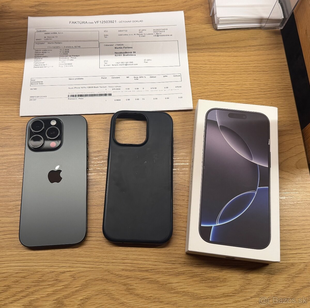 iPhone 16 Pro 1 TB vo farbe Natural Titanium