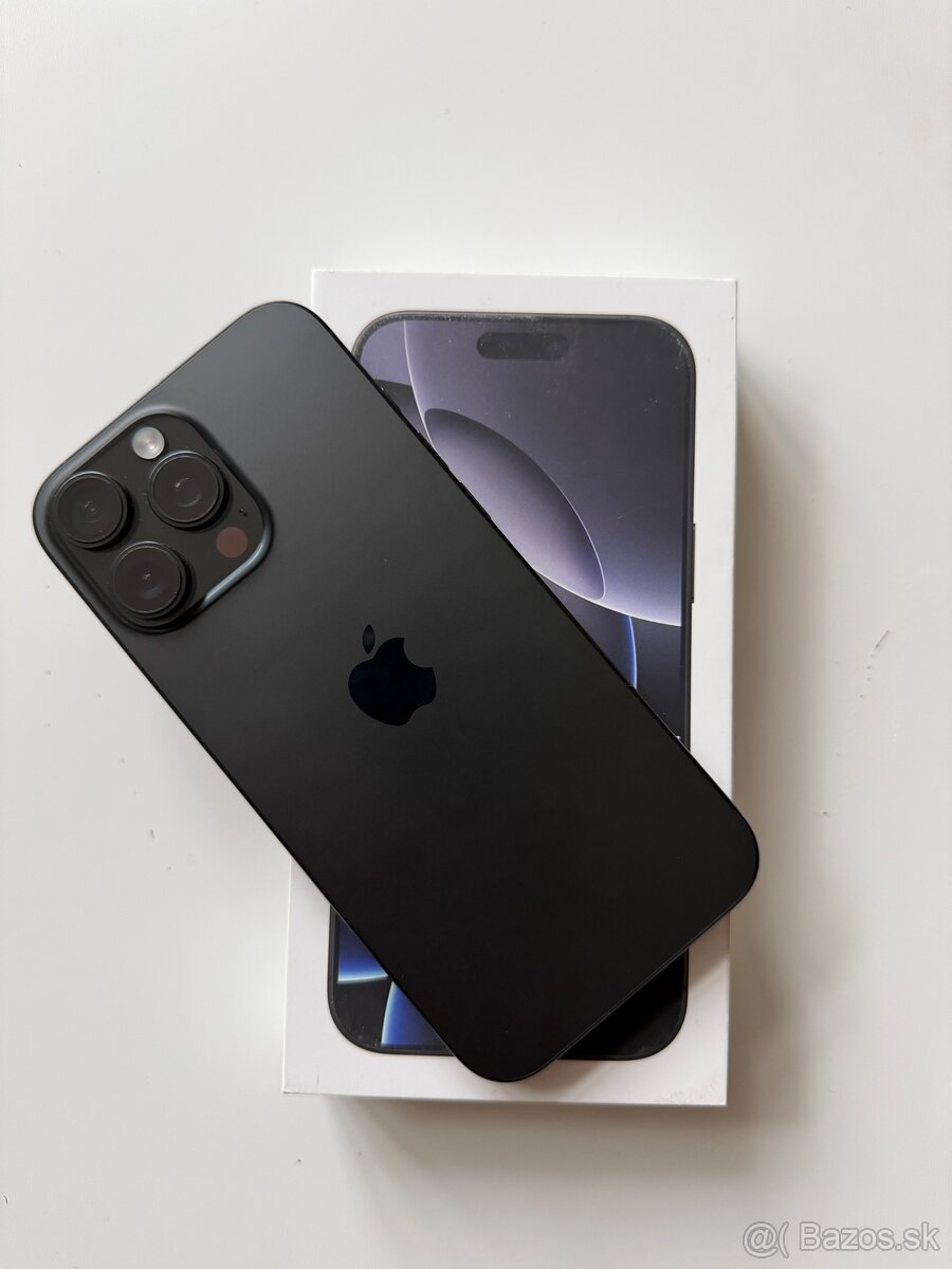 Iphone 16 PRO MAX 512 GB v záruke