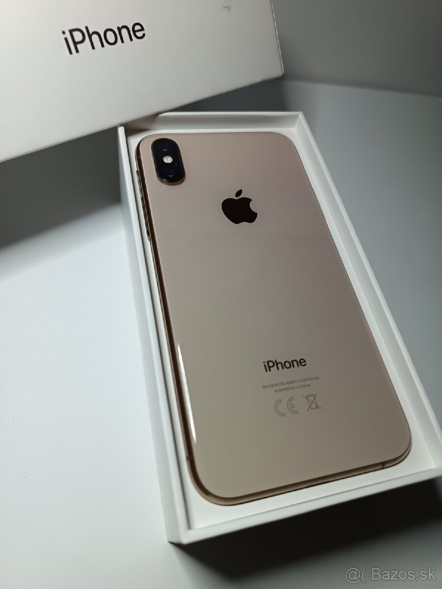 IPhone XS MAX 64gb TOP PONUKA, NOVÁ bat.100% + darčeky