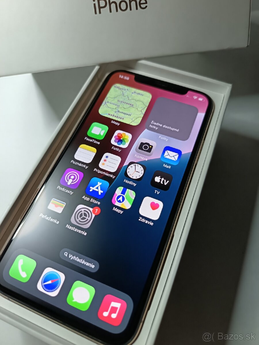 IPhone XS MAX 64gb TOP PONUKA, NOVÁ bat.100% + darčeky