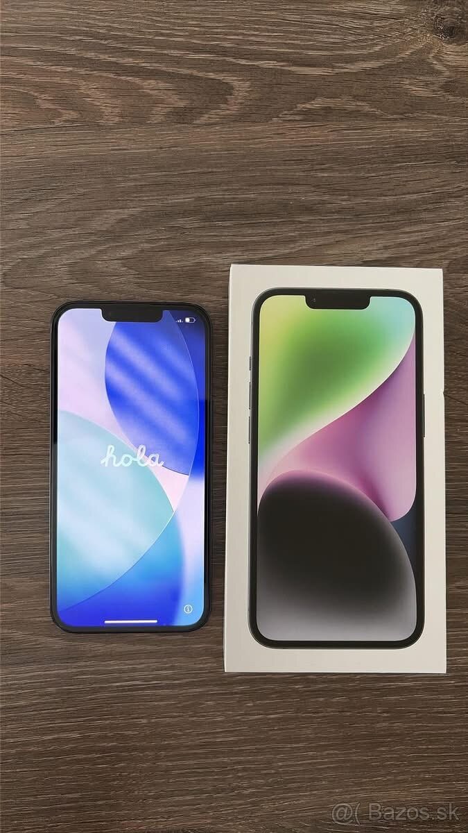 Predám iPhone 14 Midnight 128GB.