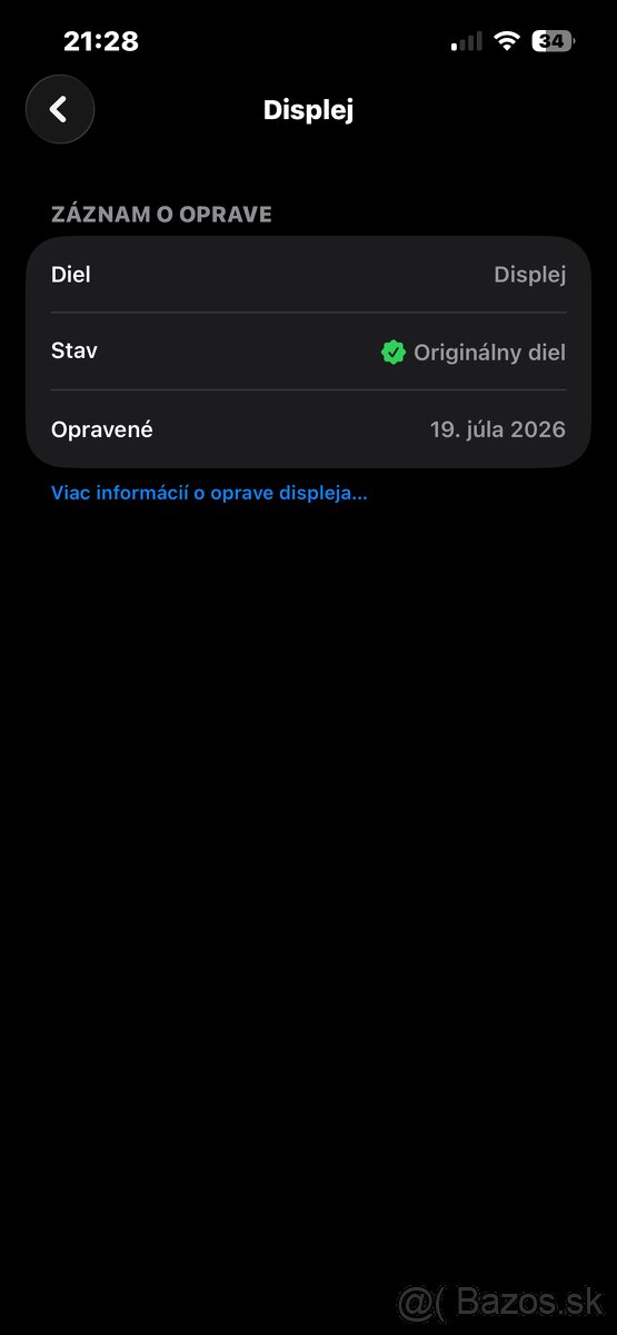 iPhone 13 128GB komplet balenie