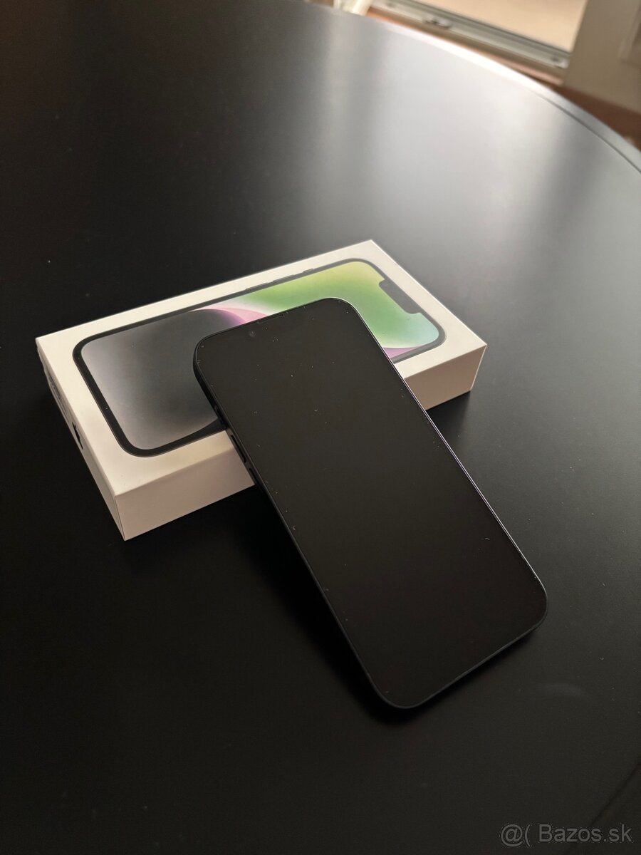 IPhone 14 128 GB “Midnight” V ZÁRUKE.