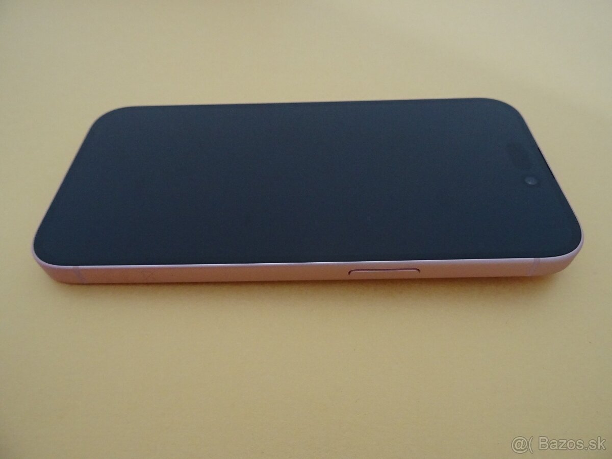iPhone 15 128GB PINK- ZÁRUKA 1 ROK – 100% BATERIA