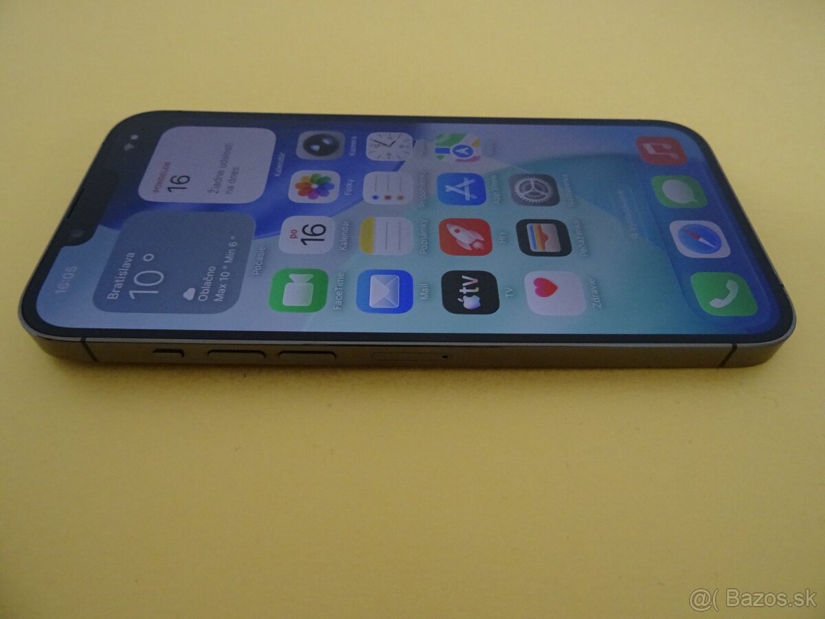 iPhone 13 PRO MAX 256GB GRAPHIT ZÁRUKA 1 ROK – 100% BATERIA