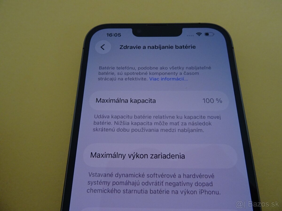 iPhone 13 PRO MAX 256GB GRAPHIT ZÁRUKA 1 ROK – 100% BATERIA