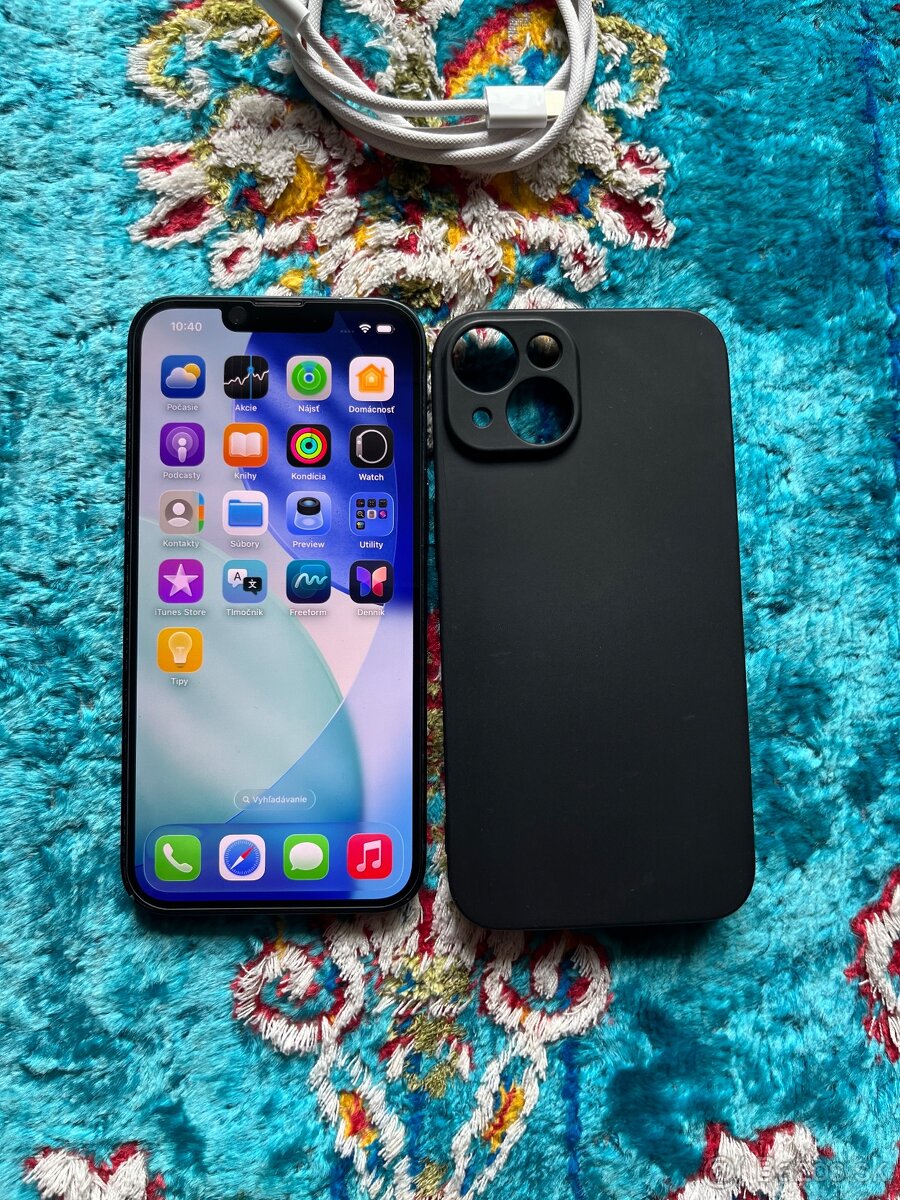 iPhone 14,128Gb,čierny 100%