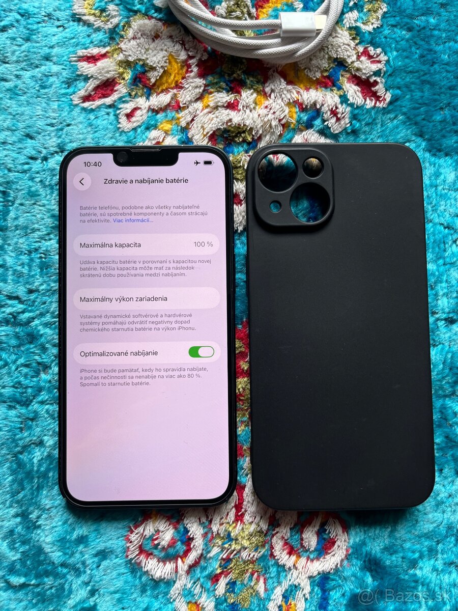 iPhone 14,128Gb,čierny 100%