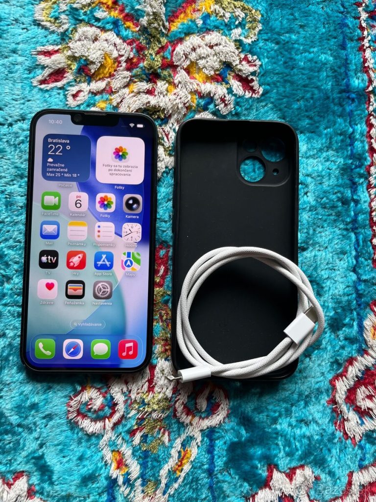 iPhone 14,128Gb,čierny 100%
