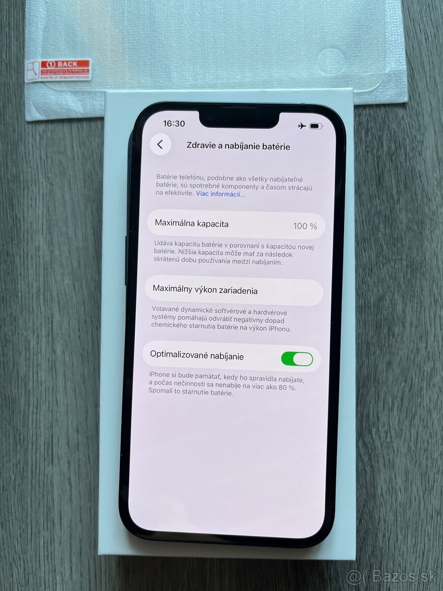 iPhone 13 top stav,zdravie 100%