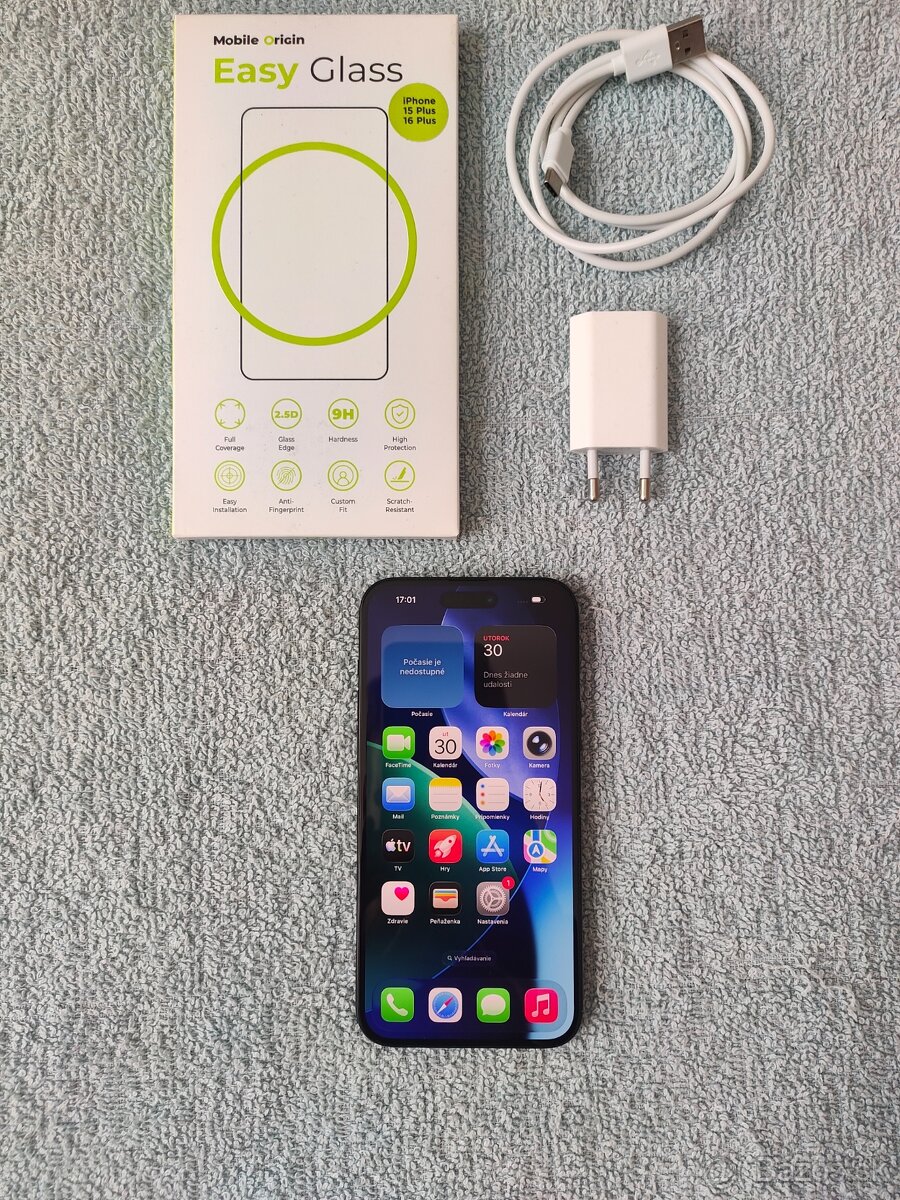 Apple iphone 15 Plus 128GB Black