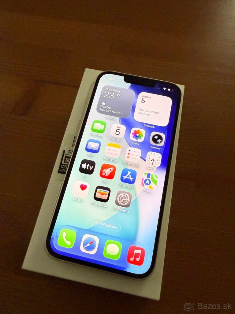 Iphon 13 128 gb biely