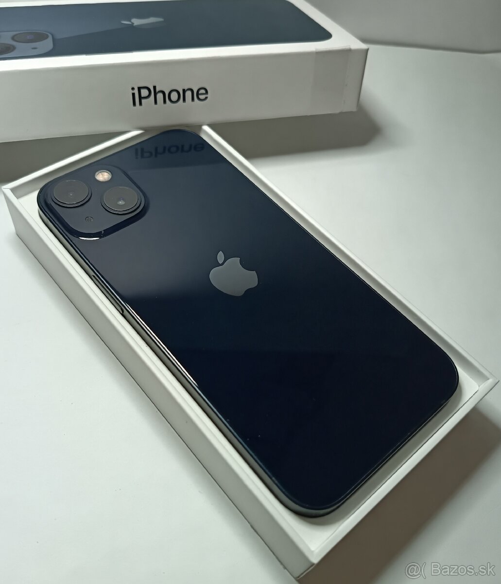 IPhone 13 Mini 128GB Black,ORIGINAL BAT.100% Top ponuka