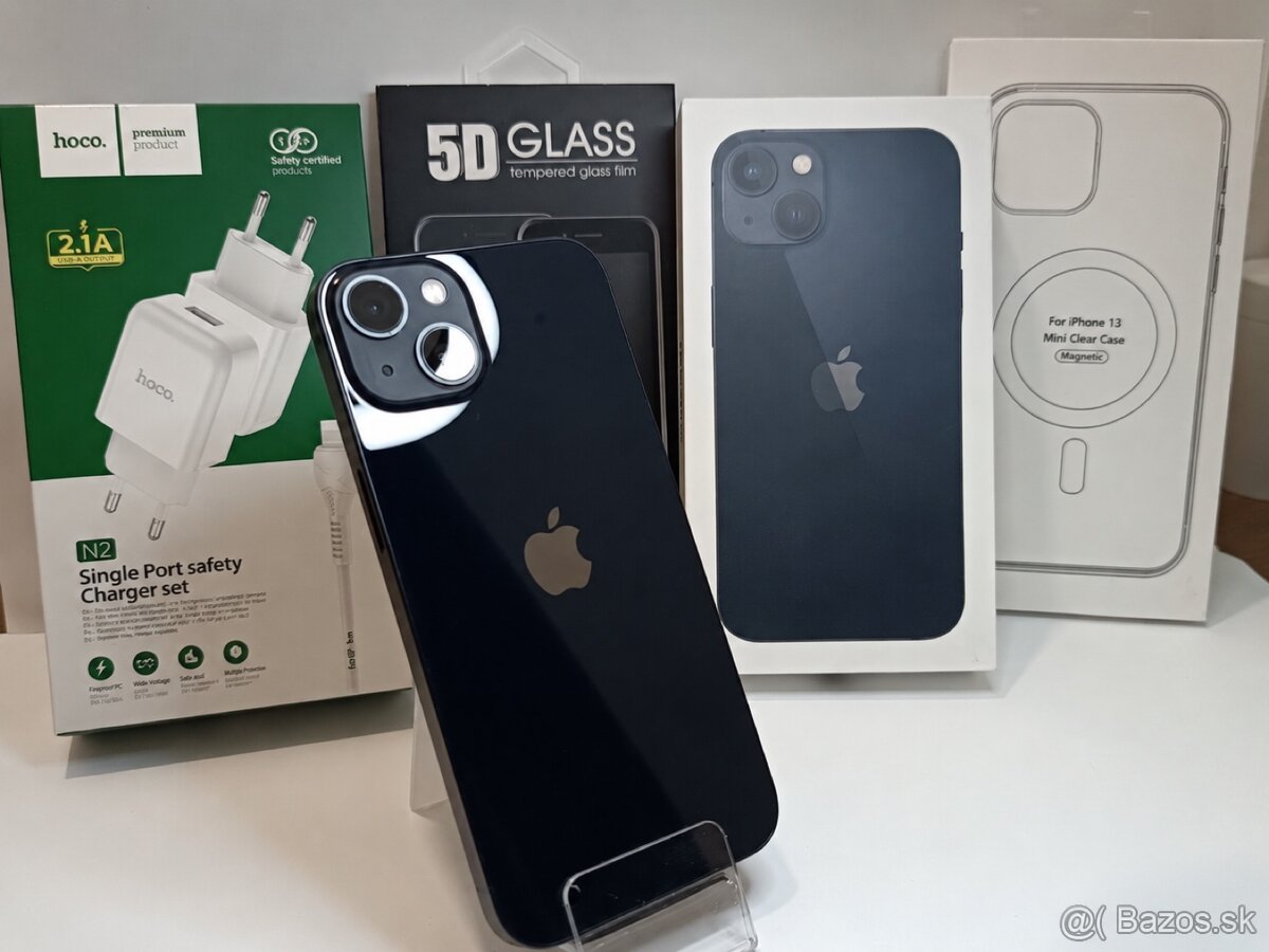 IPhone 13 Mini 128GB Black,ORIGINAL BAT.100% Top ponuka