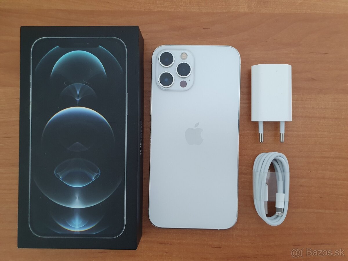 Apple iPhone 12 PRO MAX 128GB 100% Zdravie baterky