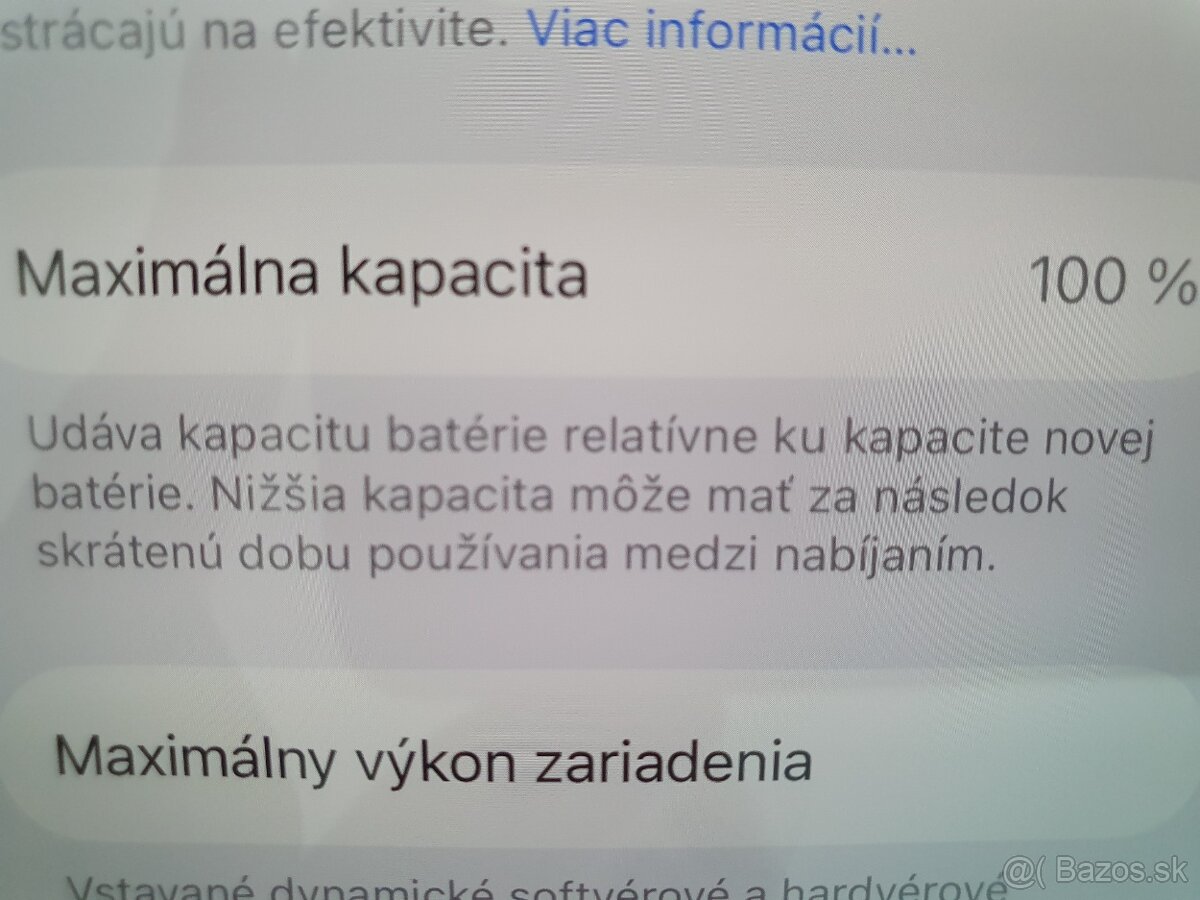 Apple iPhone 12 PRO MAX 128GB 100% Zdravie baterky