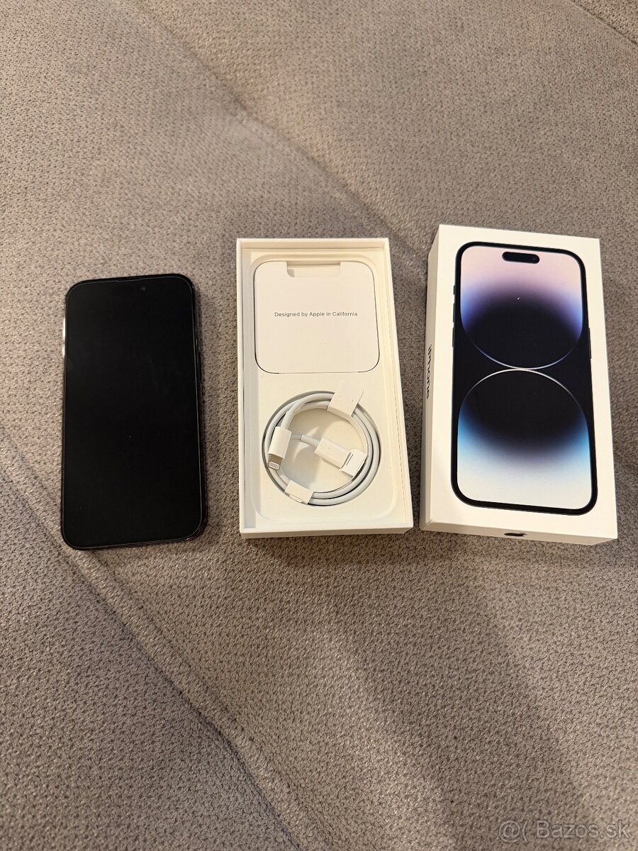 📱 iPhone 14 Pro 128 GB Black | Kompletné balenie