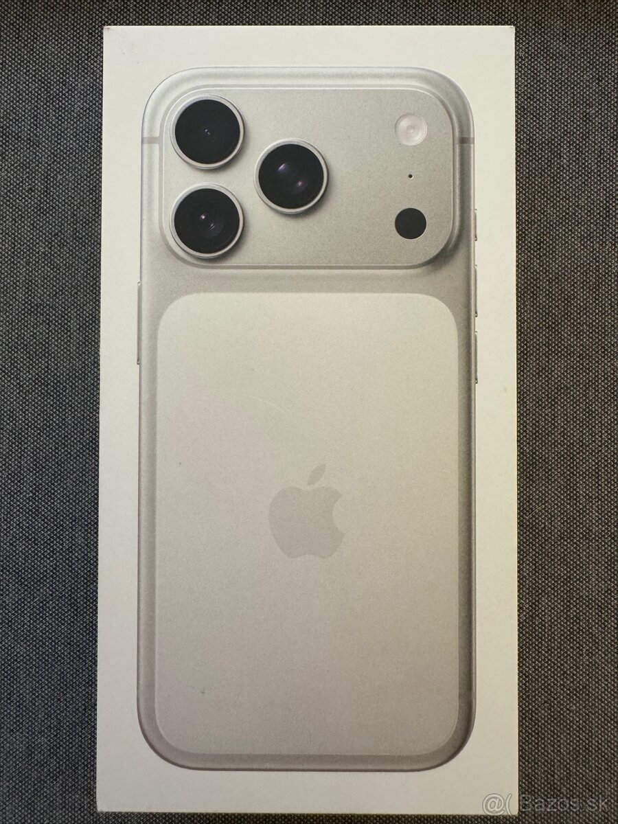NOVÝ, NEROZBALENÝ – Iphone 17 Pro 512 GB SILVER