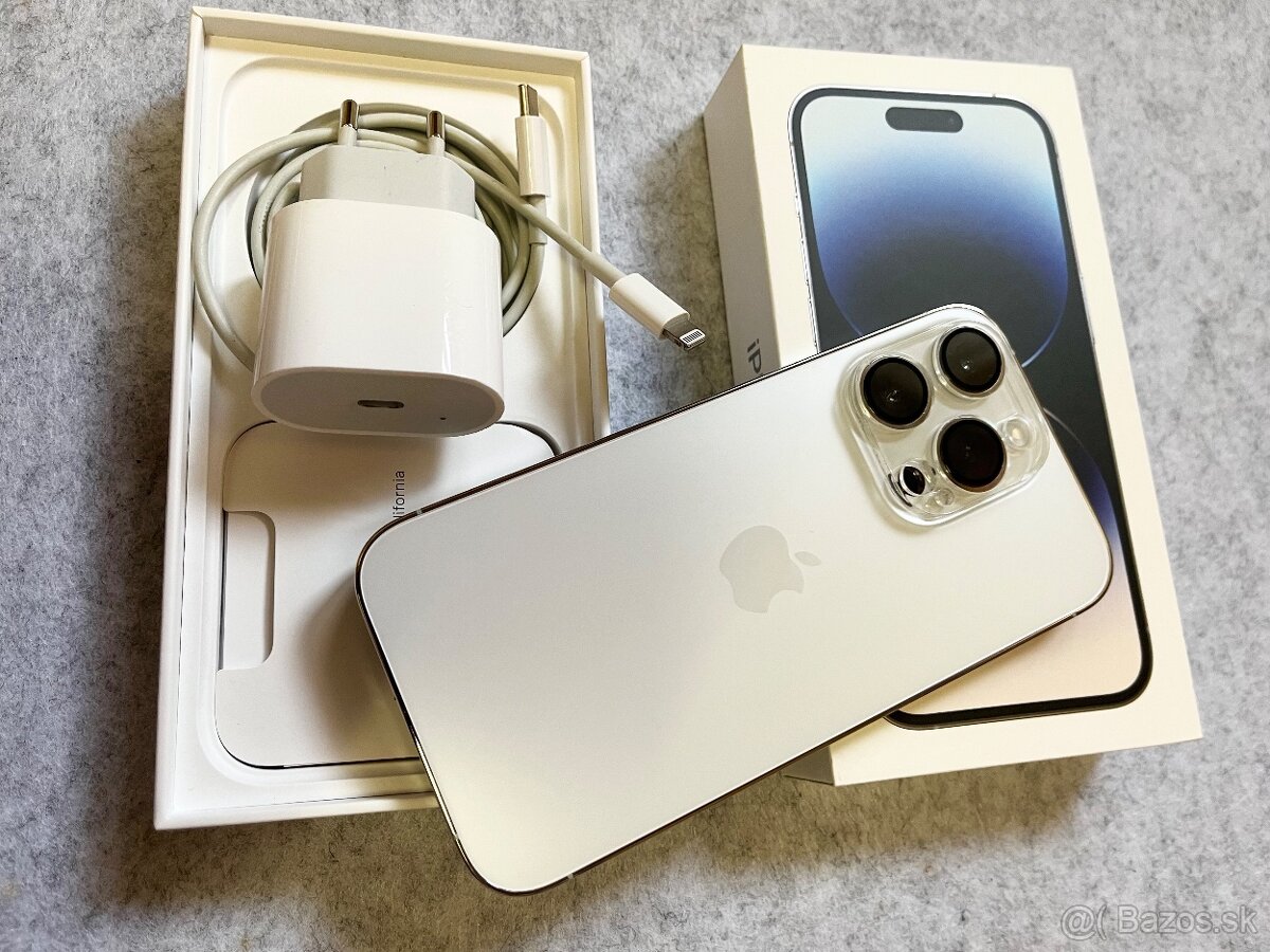 iPhone 14 pro biely