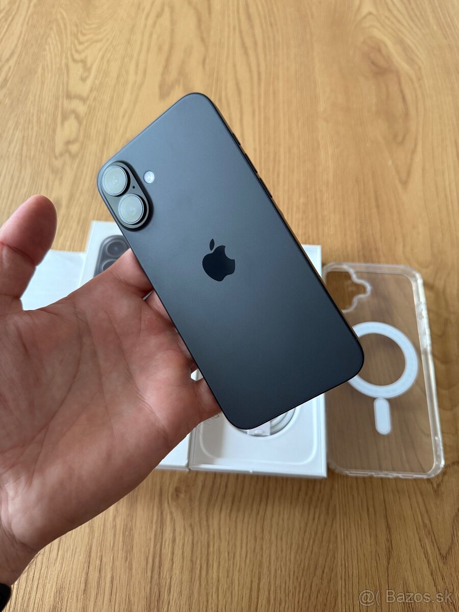 iPhone 16 Plus 128 gb Black – nepoužívaný , záruka