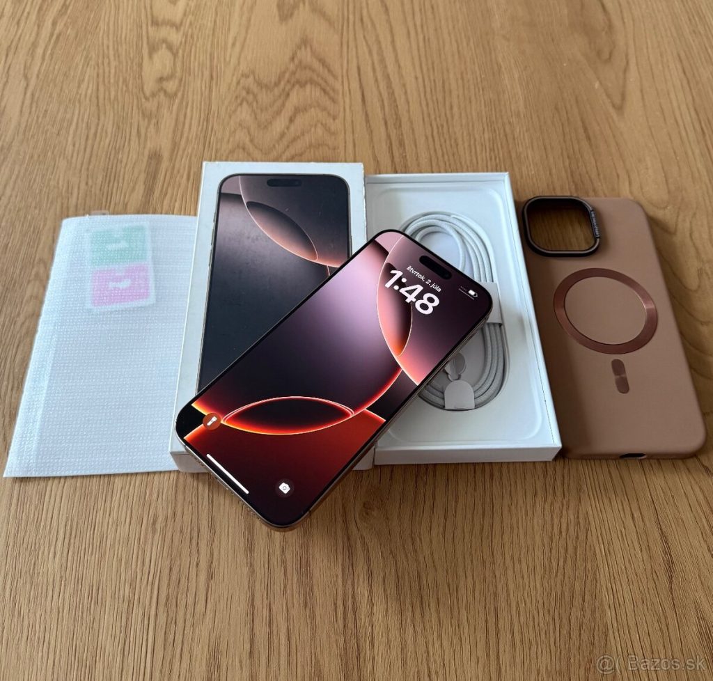 iPhone 16 Pro Max 256 gb Desert Titanium v záruke