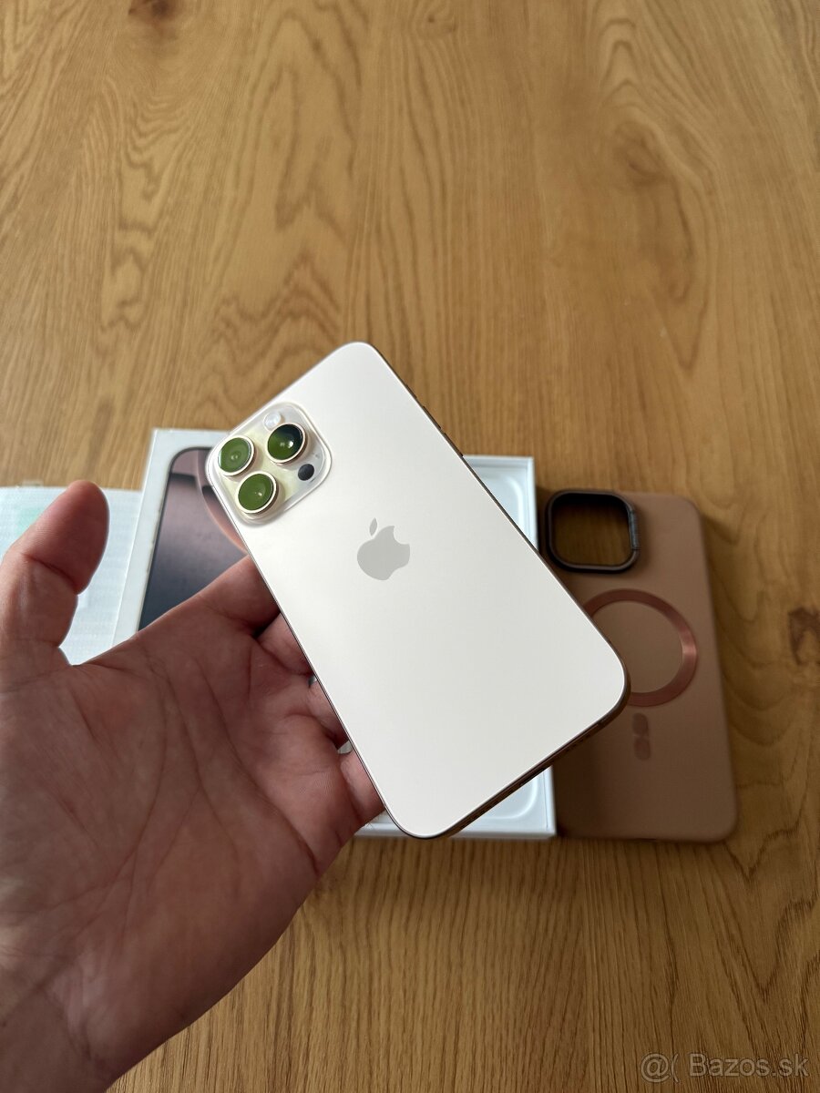 iPhone 16 Pro Max 256 gb Desert Titanium v záruke