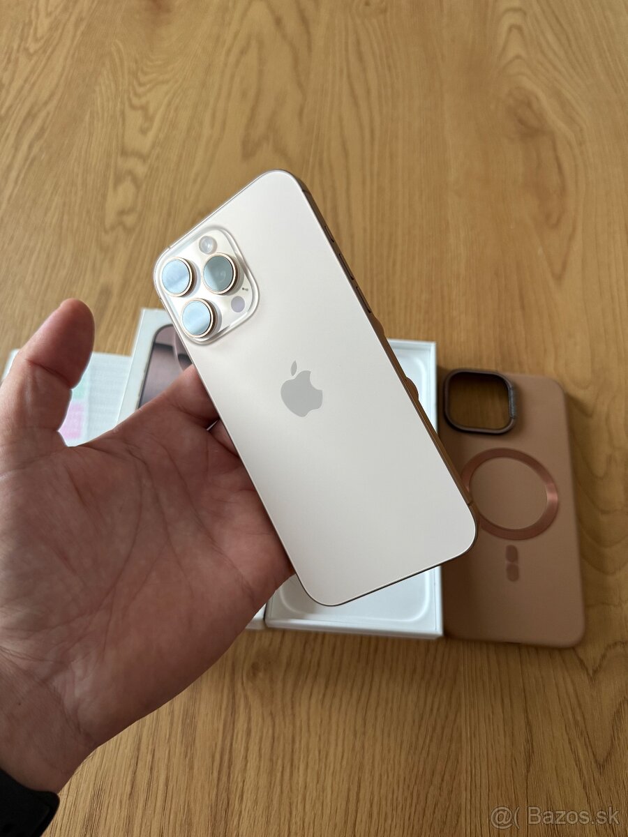 iPhone 16 Pro Max 256 gb Desert Titanium v záruke