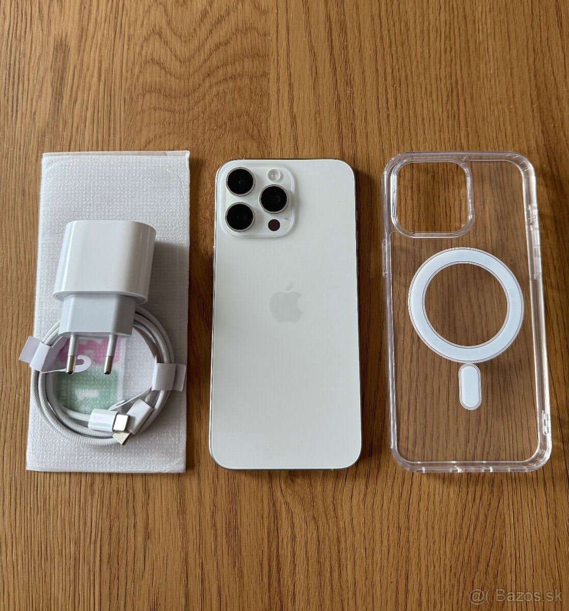 iPhone 15 Pro Max 256 gb White Titanium v záruke