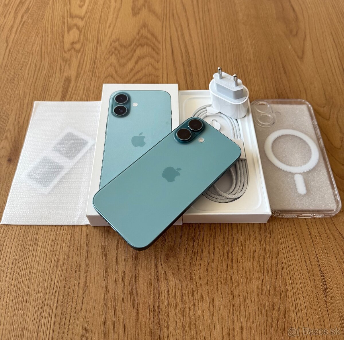 iPhone 16 256 gb Teal – komplet príslušenstvo , záruka