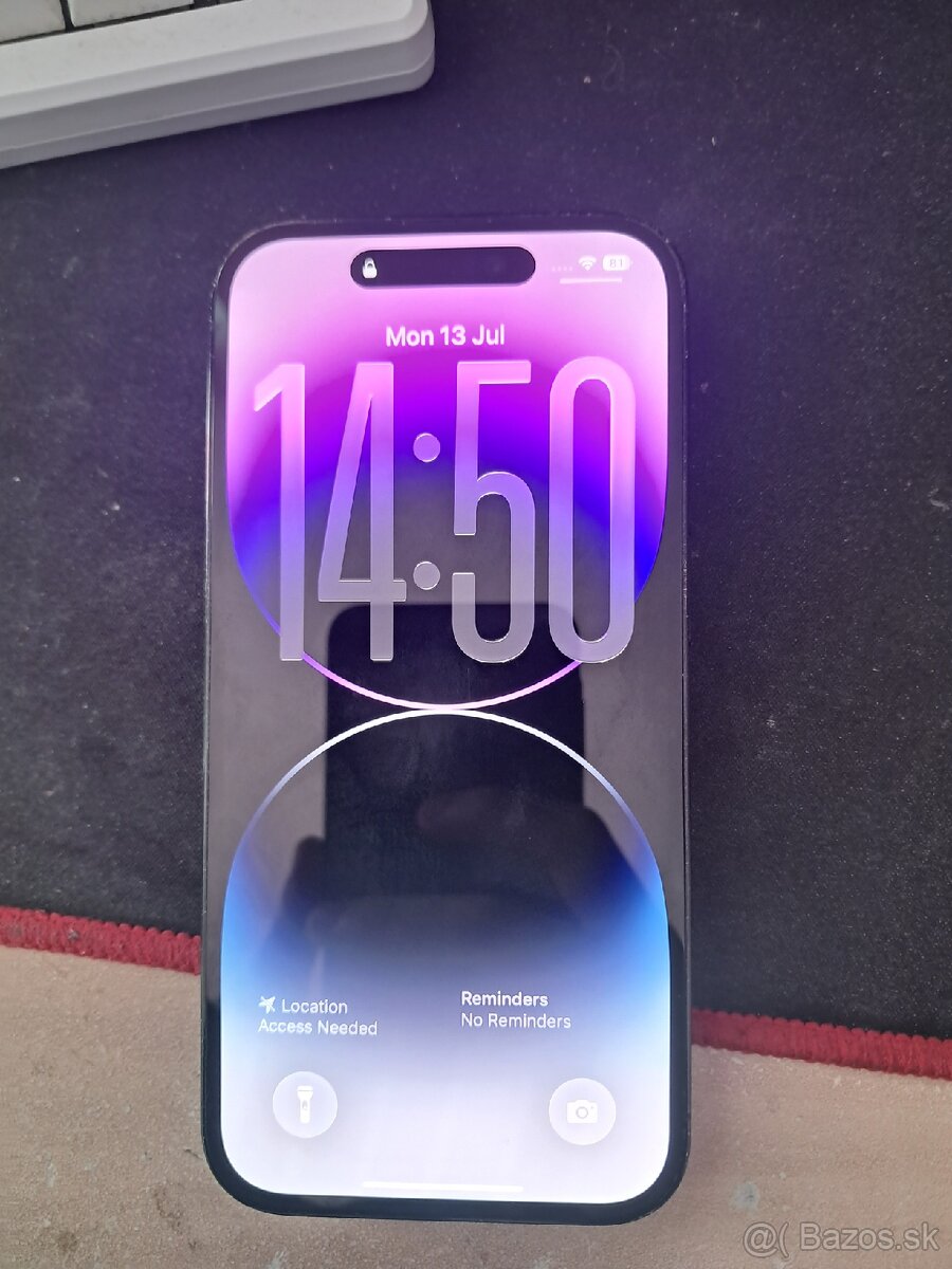 iPhone 14 Pro 128GB Space Black + orig. nabíjačka
