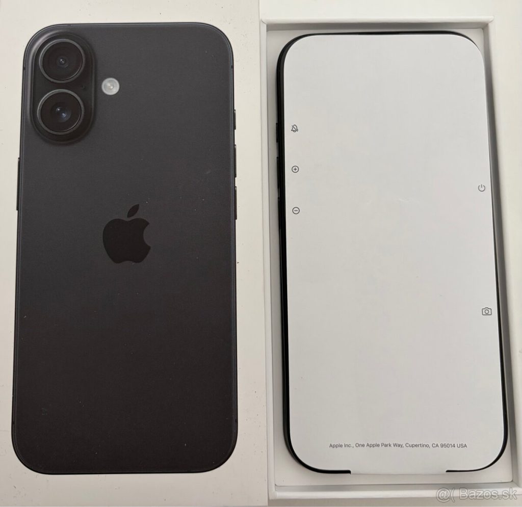Iphone 16 128GB black ešte v Zaruke