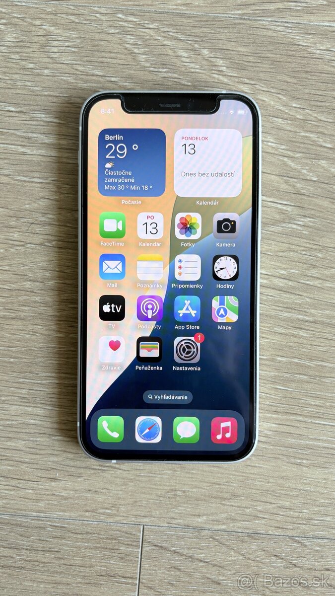 Iphone 12 mini biely/white 64GB