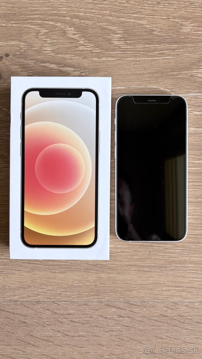 Iphone 12 mini biely/white 64GB