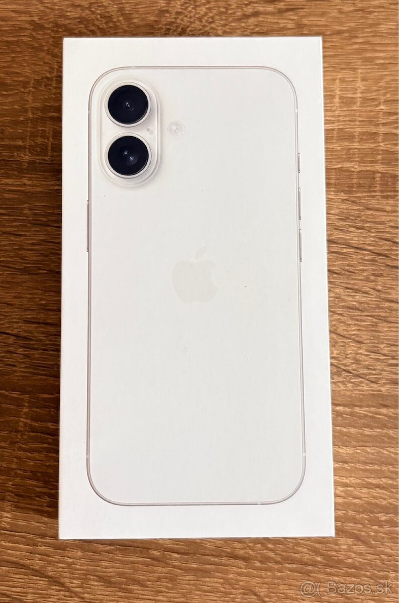 Apple iPhone 16 128 GB – Biely | AKO NOVÝ